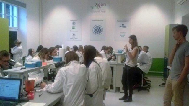 Naukowe warsztaty w BioCentrum Edukacji Naukowej w Warszawie