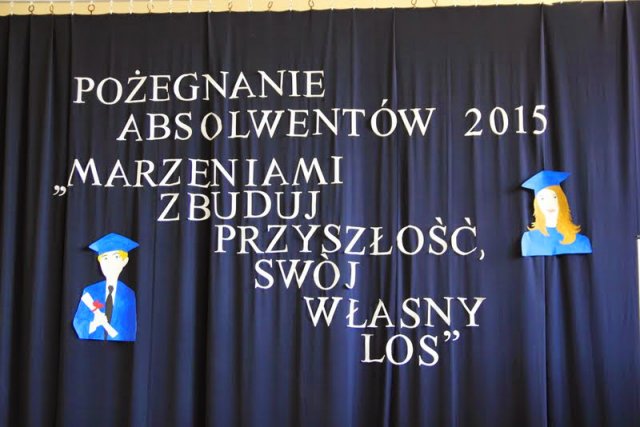 Pożegnanie absolwentów 2015