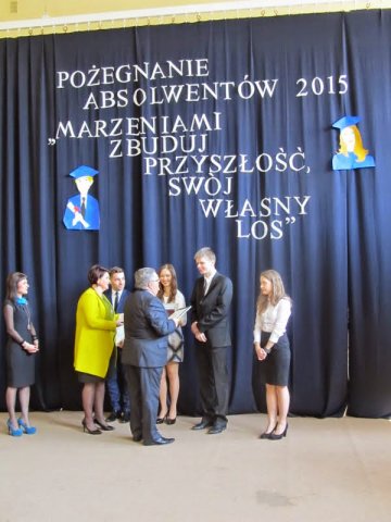 Pożegnanie absolwentów 2015