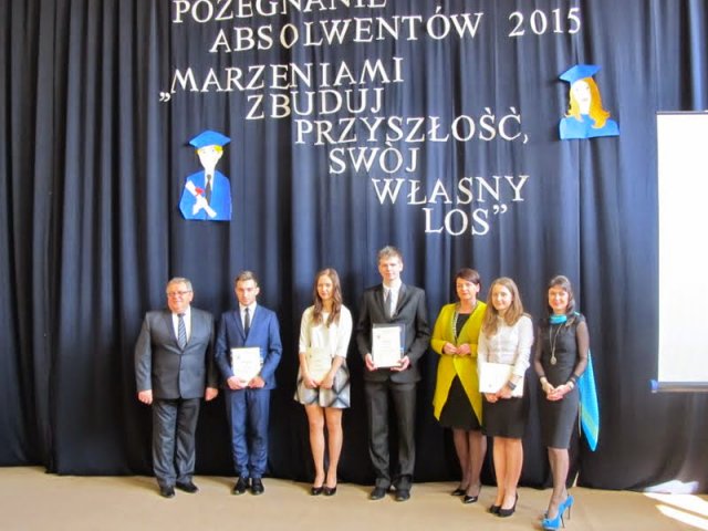 Pożegnanie absolwentów 2015