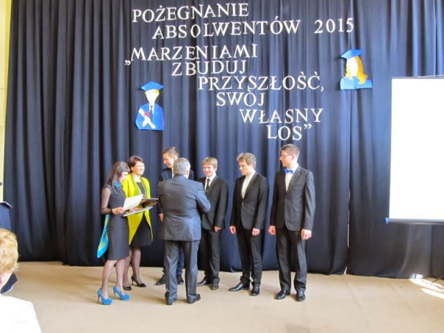 Pożegnanie absolwentów 2015
