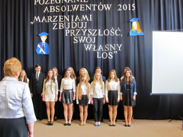 Pożegnanie absolwentów 2015