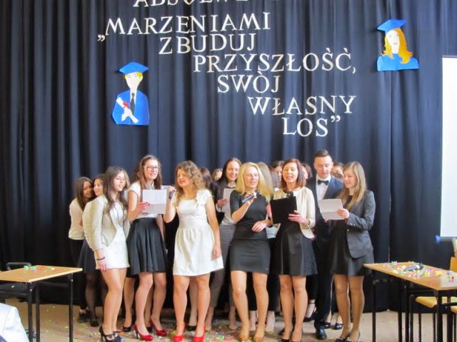 Pożegnanie absolwentów 2015