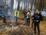 Jesienny rajd  uczniów z II B