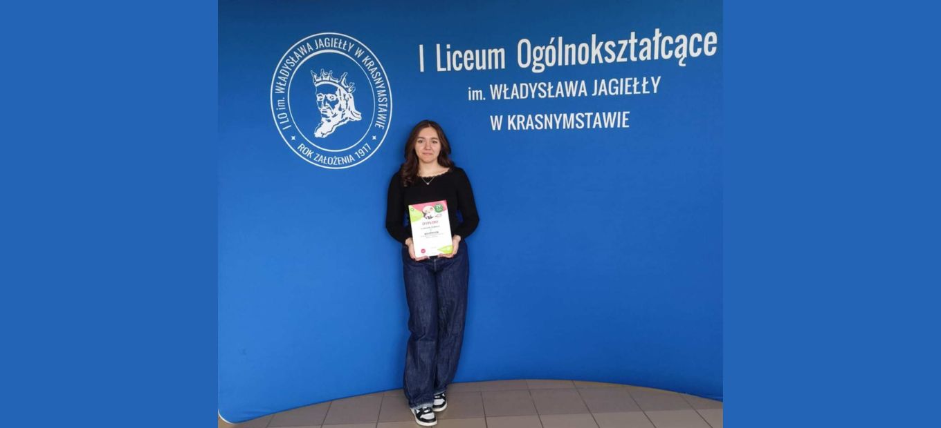 Gabriela finalistką Ogólnopolskiego Konkursu Wiedzy Biblijnej w Niepokalanowie! 