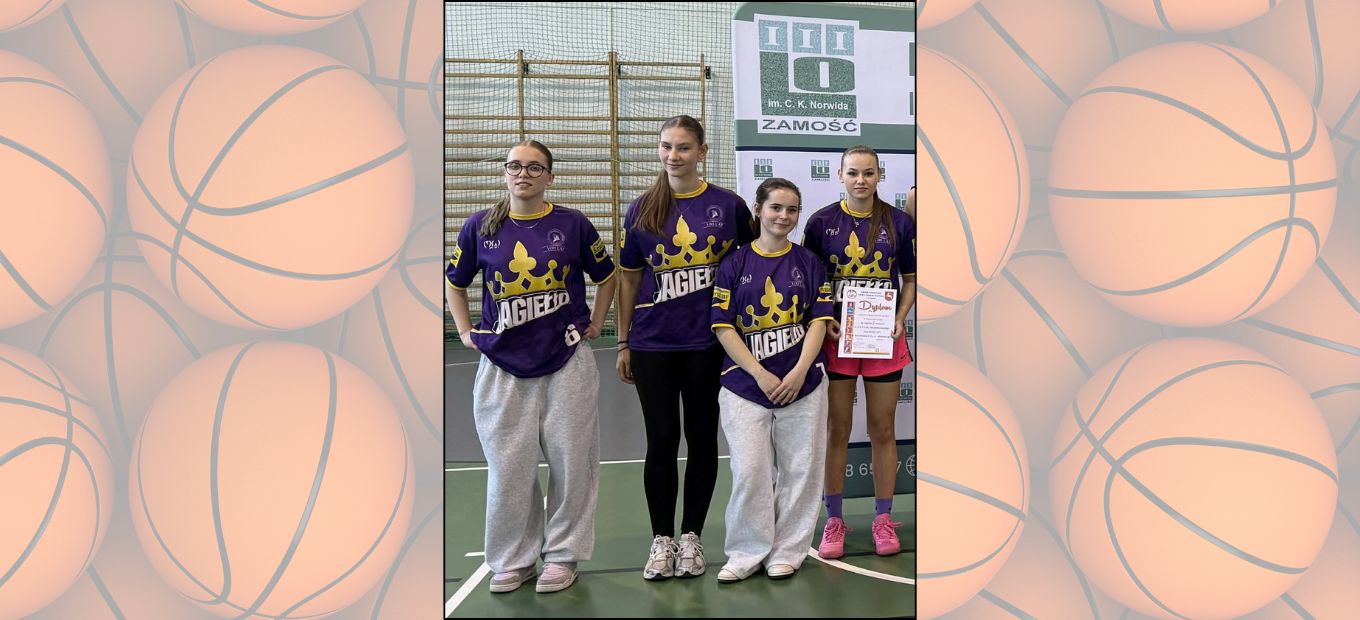 Koszykarskie podium dla I LO! Wielkie emocje w grze 3x3.